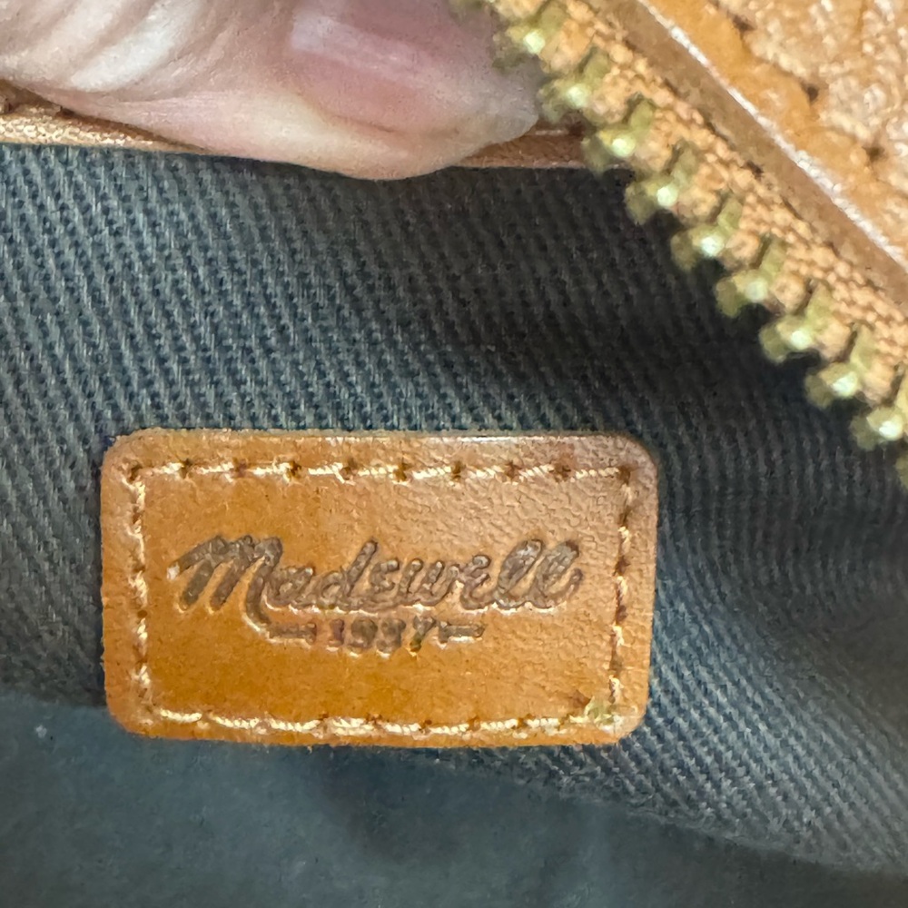 🤎 MADEWELL TAN LEATHER GLASGOW SATCHEL! - Picture 13 of 16